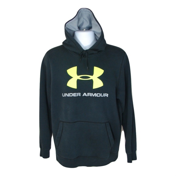 Under Armour Other - Under Armour Men's Hoodie Black Gray Hoodie M
